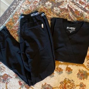 Grey’s Anatomy Scrub Set - Black